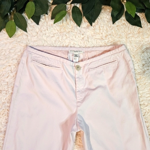 Banana Republic Martin Classic Stretch Baby Pink Slacks - Picture 2 of 6
